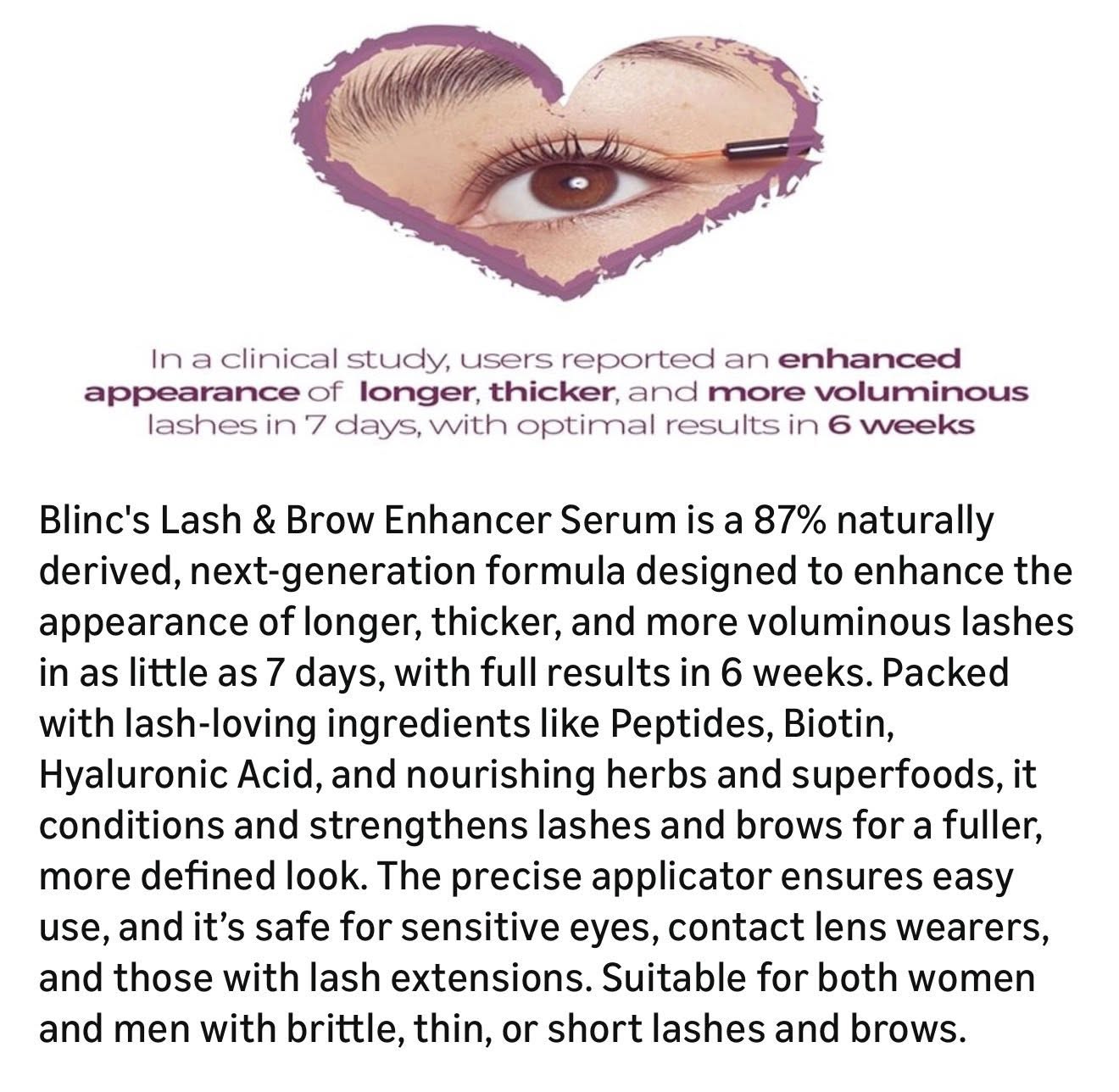 Blinc Lash & Brow Enhancer Serum (4.50 ml / 0.15 fl oz)